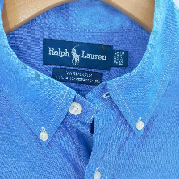 Ralph Lauren Long Sleeve Button Down Dress Shirt - Picture 2 of 4